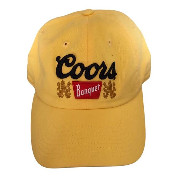 American Needle NWOT Coors Banquets Ballpark Baseball Trucker Cap Bleached Sun - Picture 2 of 10